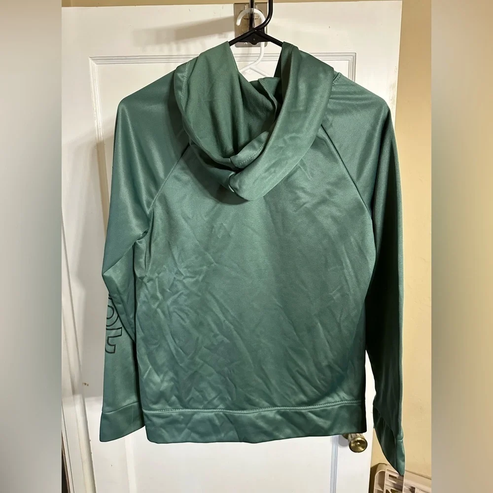 Kids Reebok Forest Green Hoodie